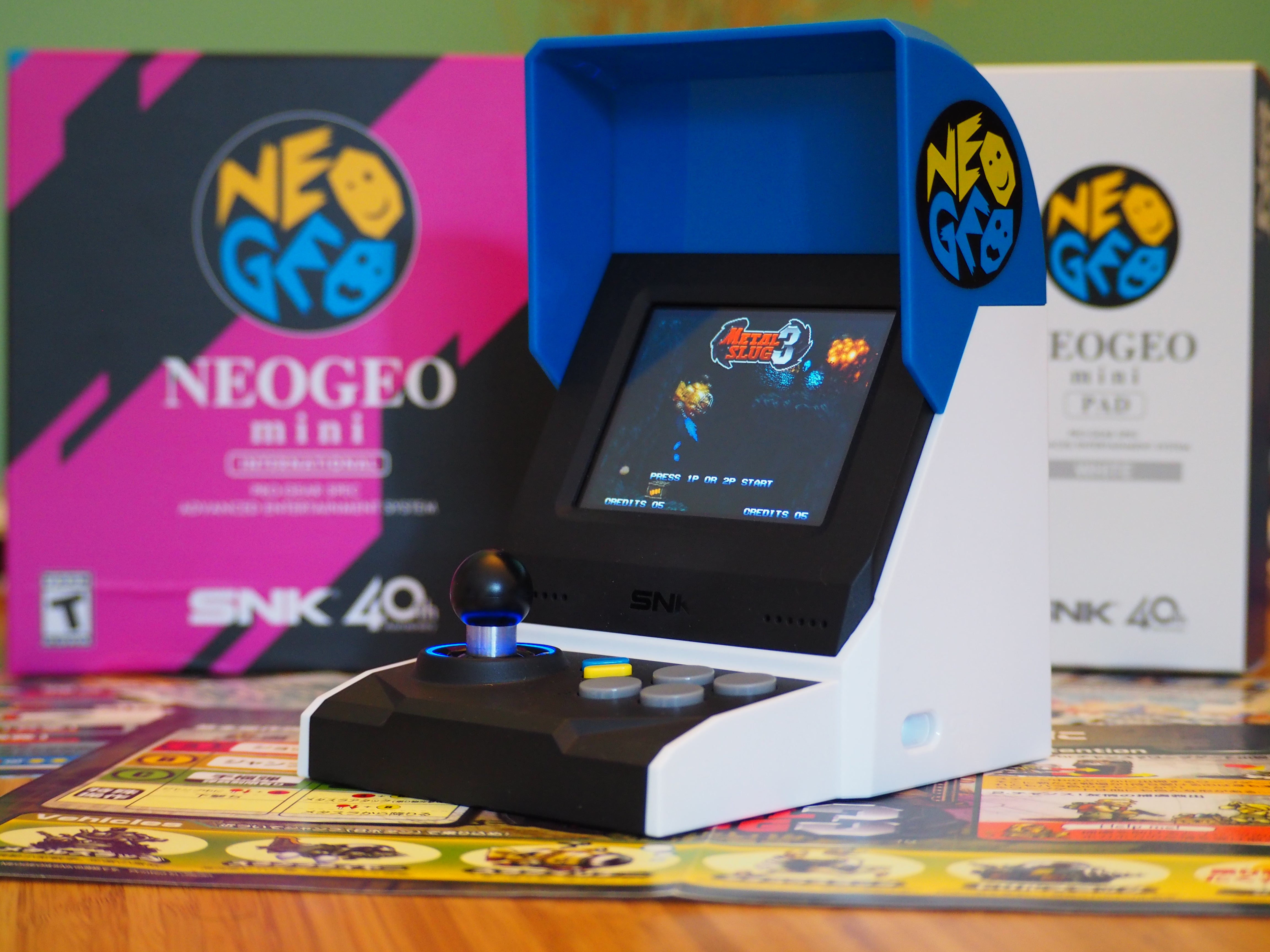 The Neo Geo Mini is an impressive but imperfect way to play SNK's 90s